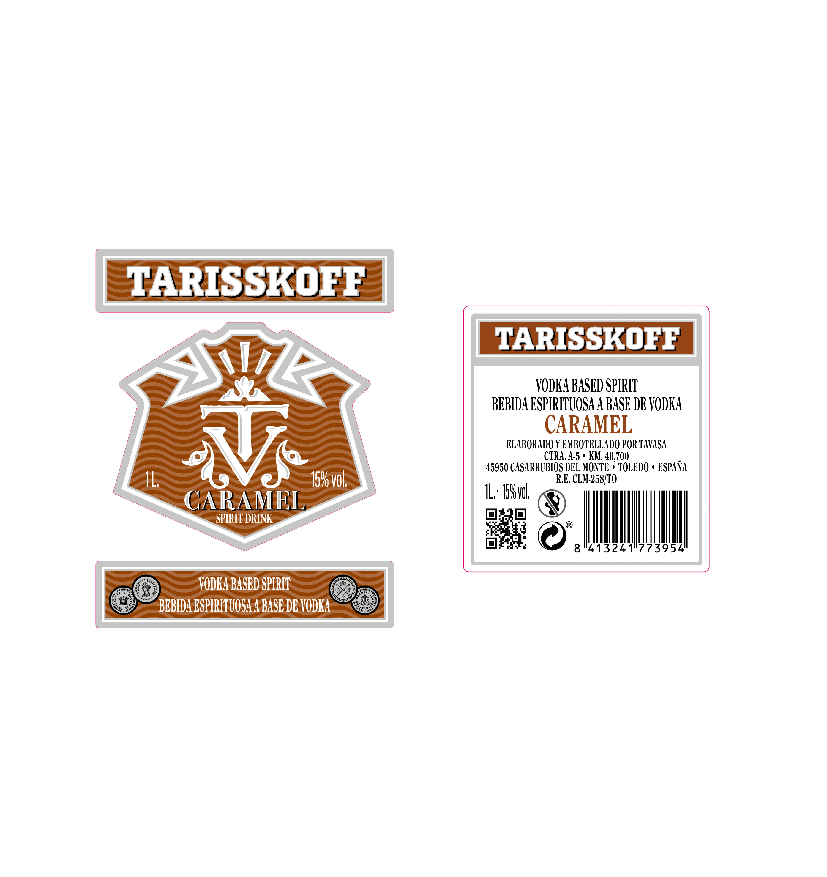 Tarisskoff Vodka Caramelo