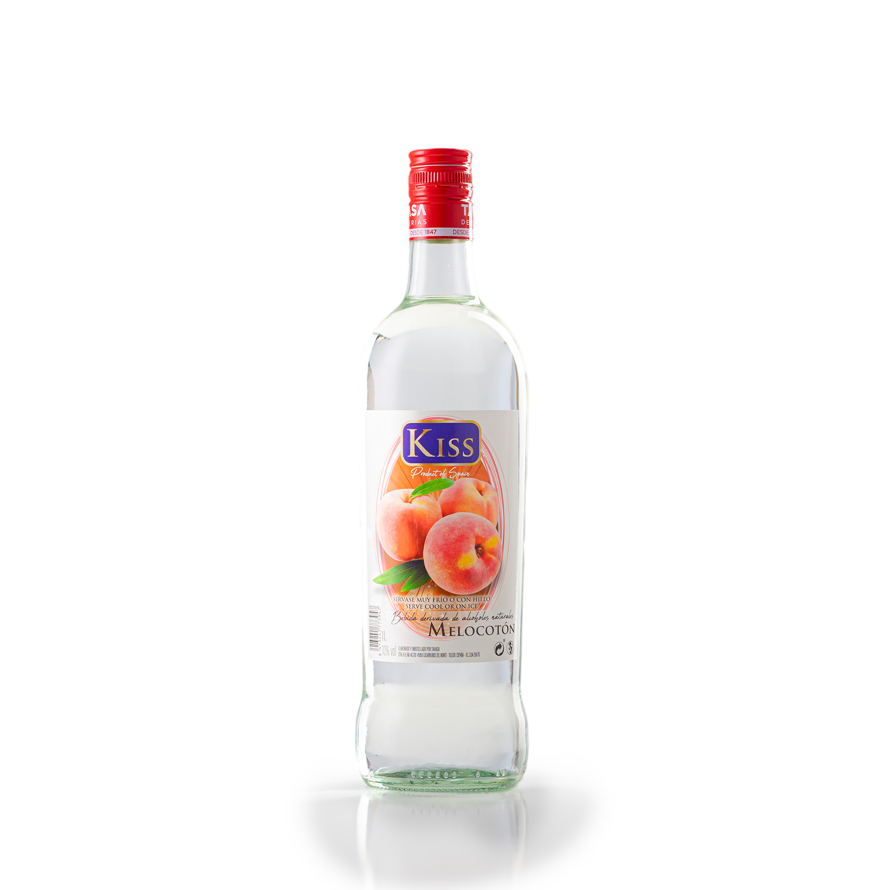 Licor de Melocotón Kiss