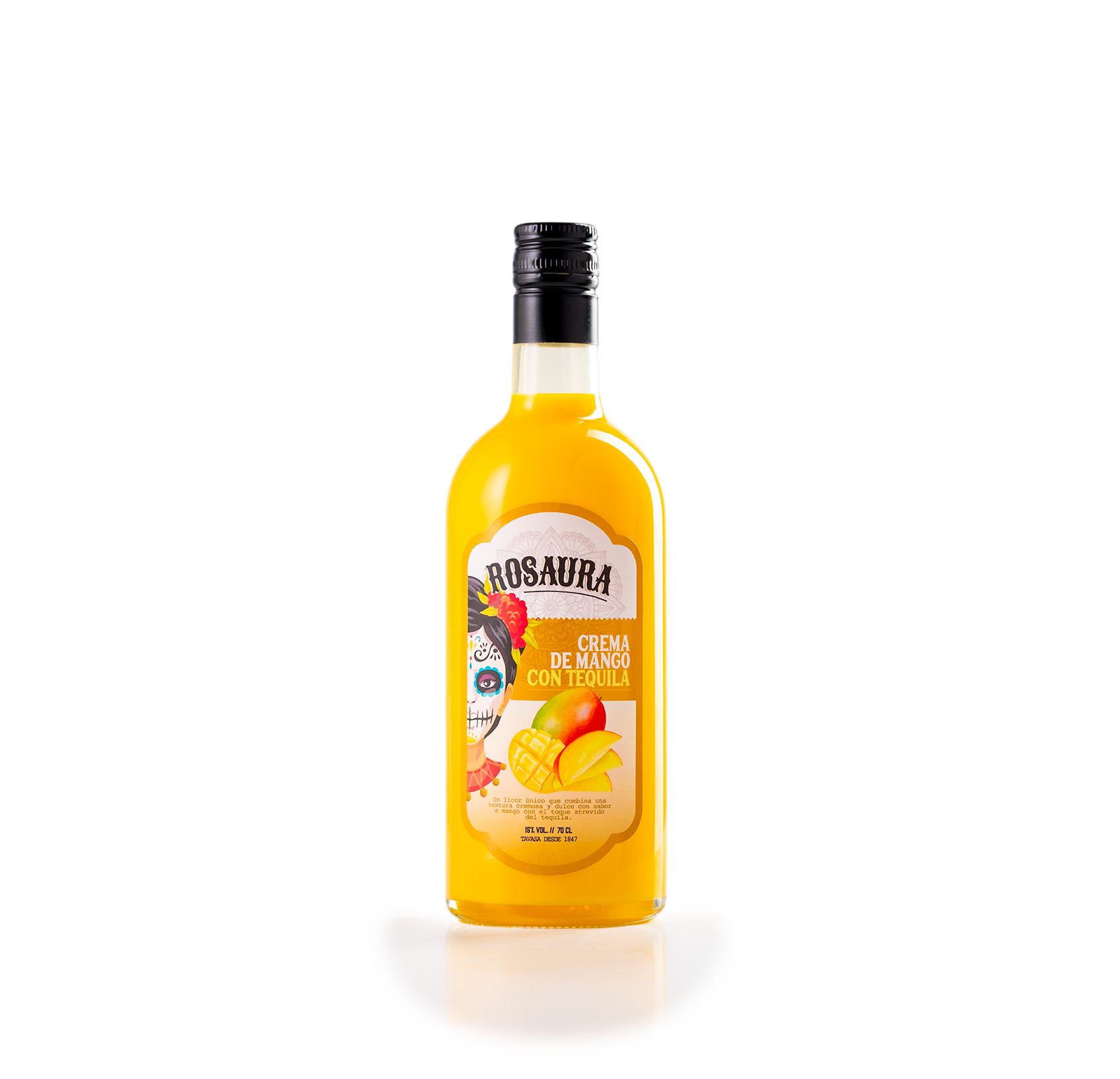 Crema de Mango con Tequila Rosaura