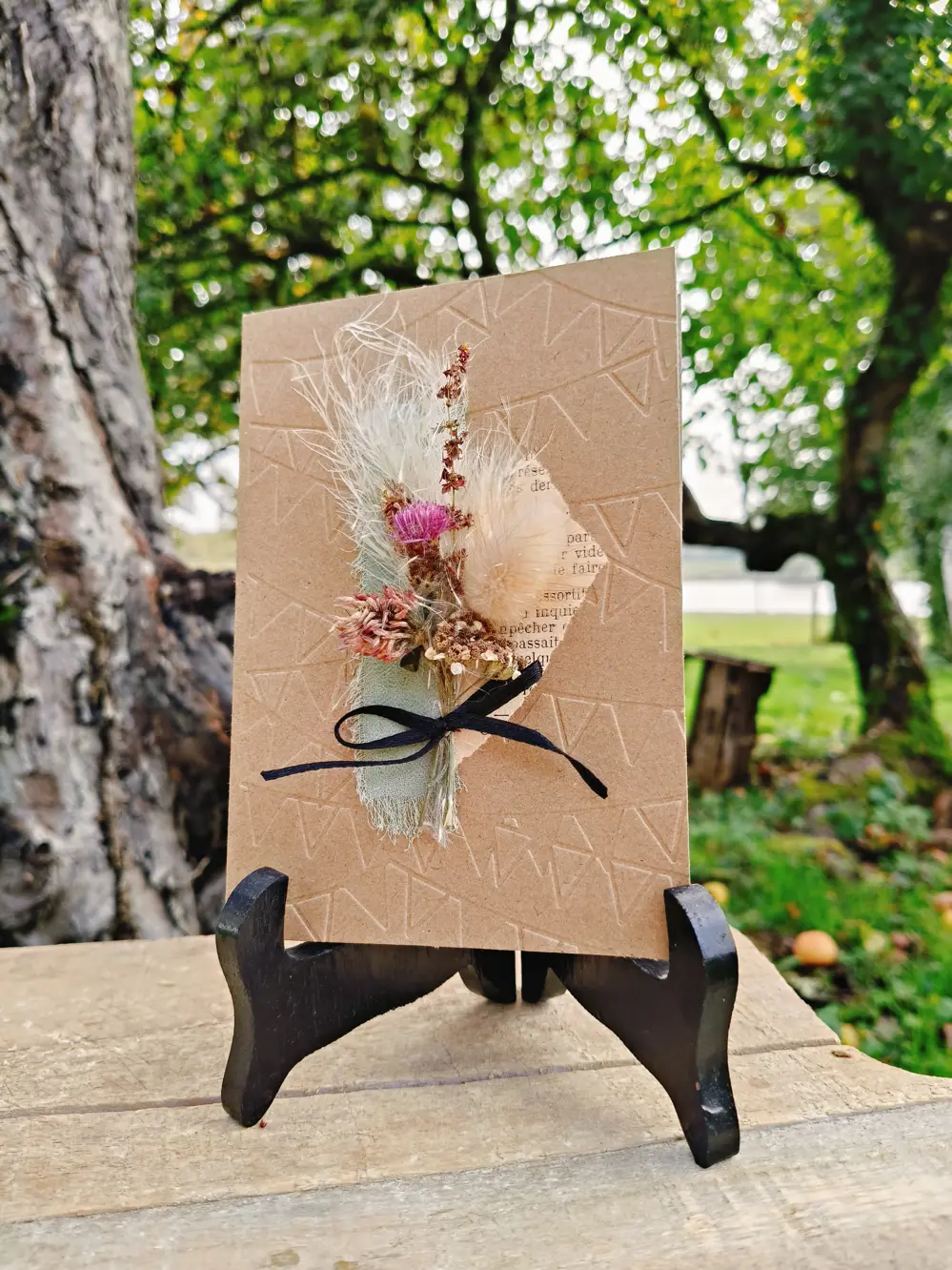 Carte de vœux avec enveloppe