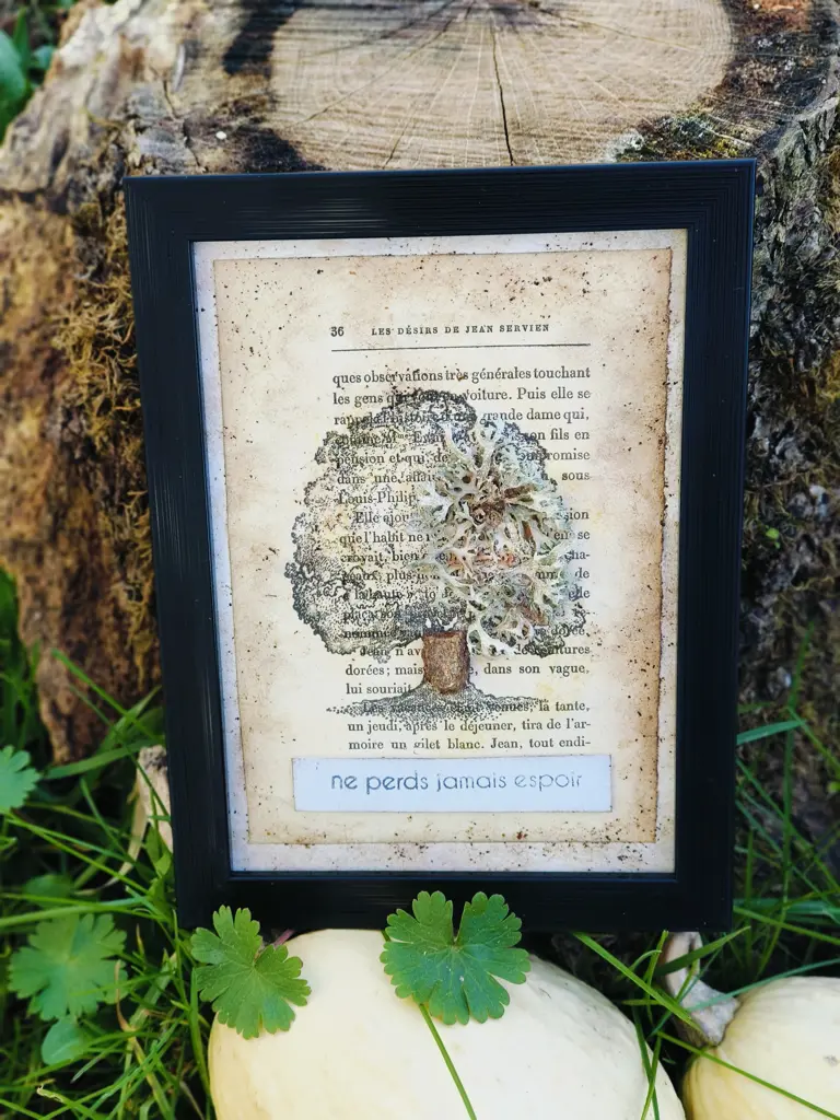 Cadre - Arbre de vie naturel 