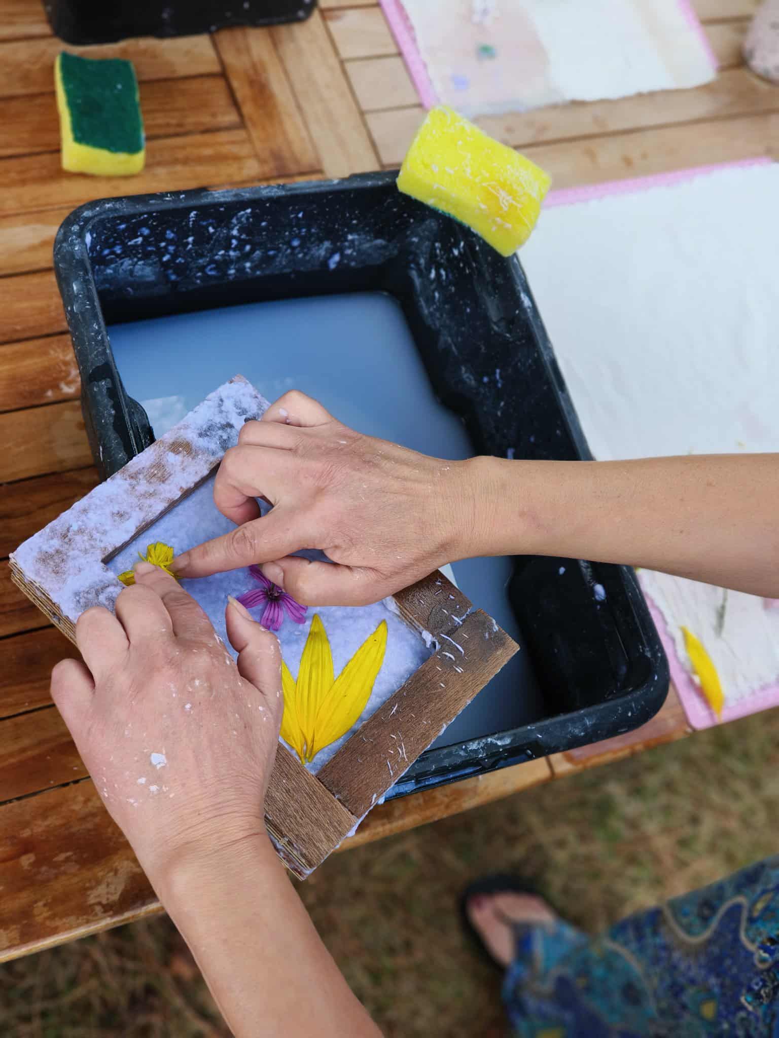 Carnet papier artisanal