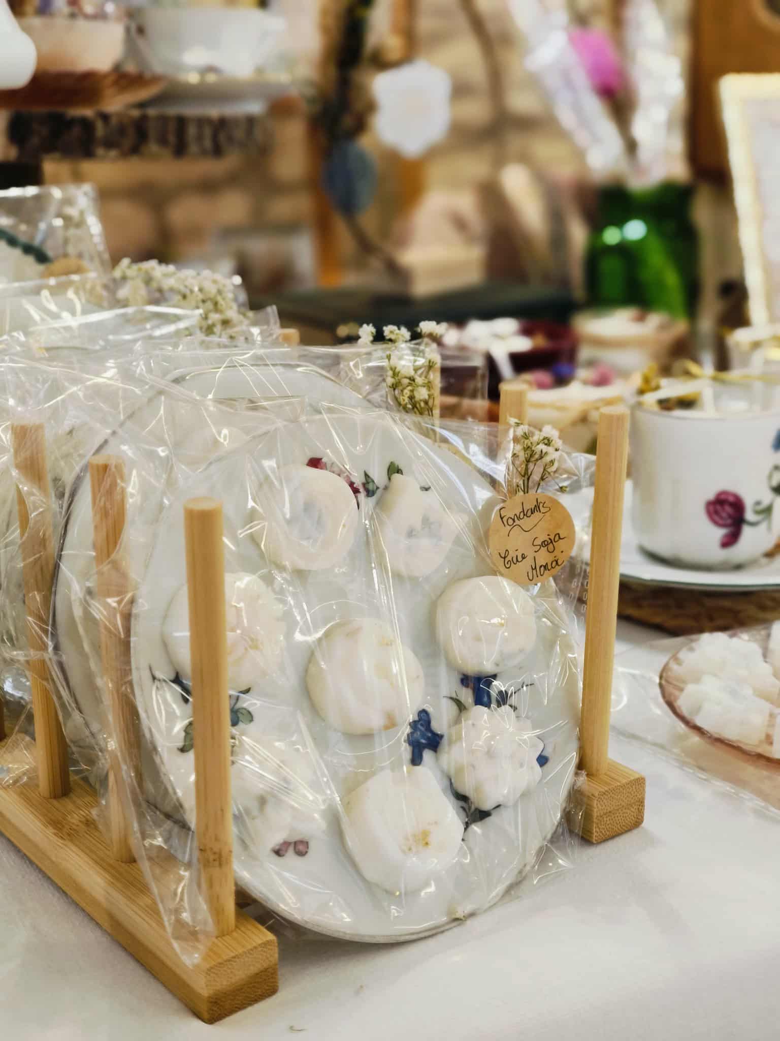 Assiettes de 8 Fondants parfumés