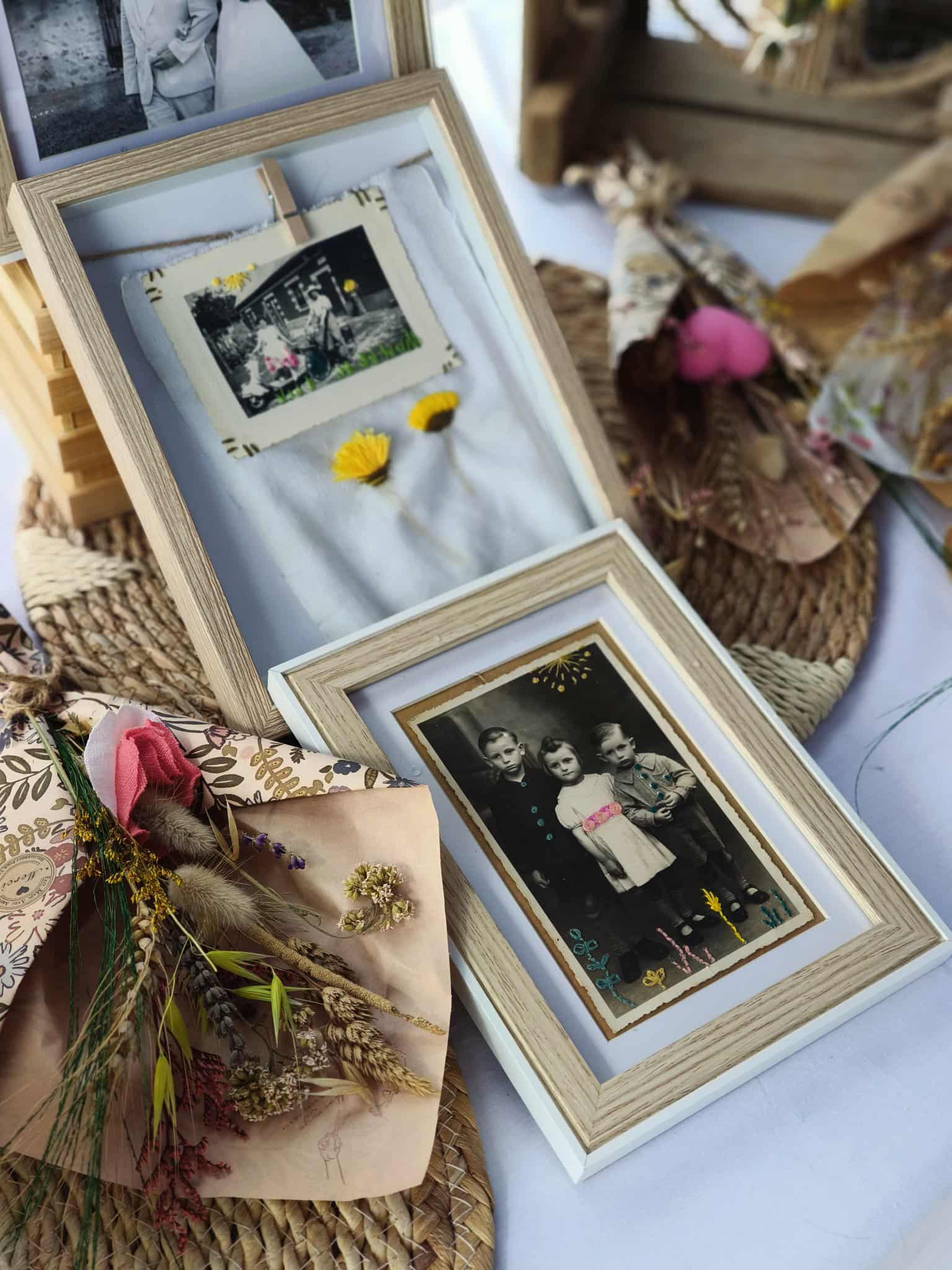 Cadre - Photo Brodée 10x15 cm