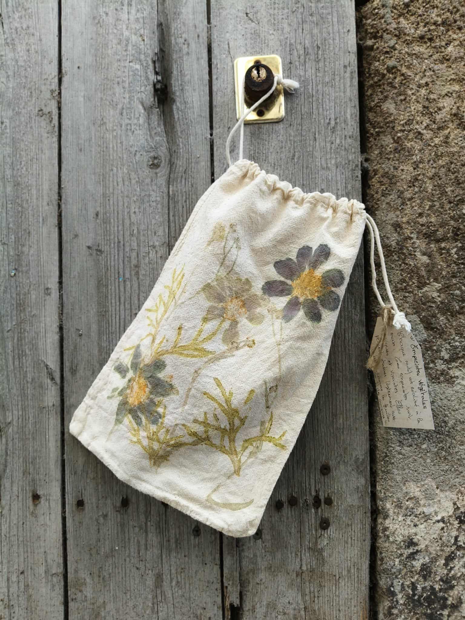 Pochon Empreinte végétale