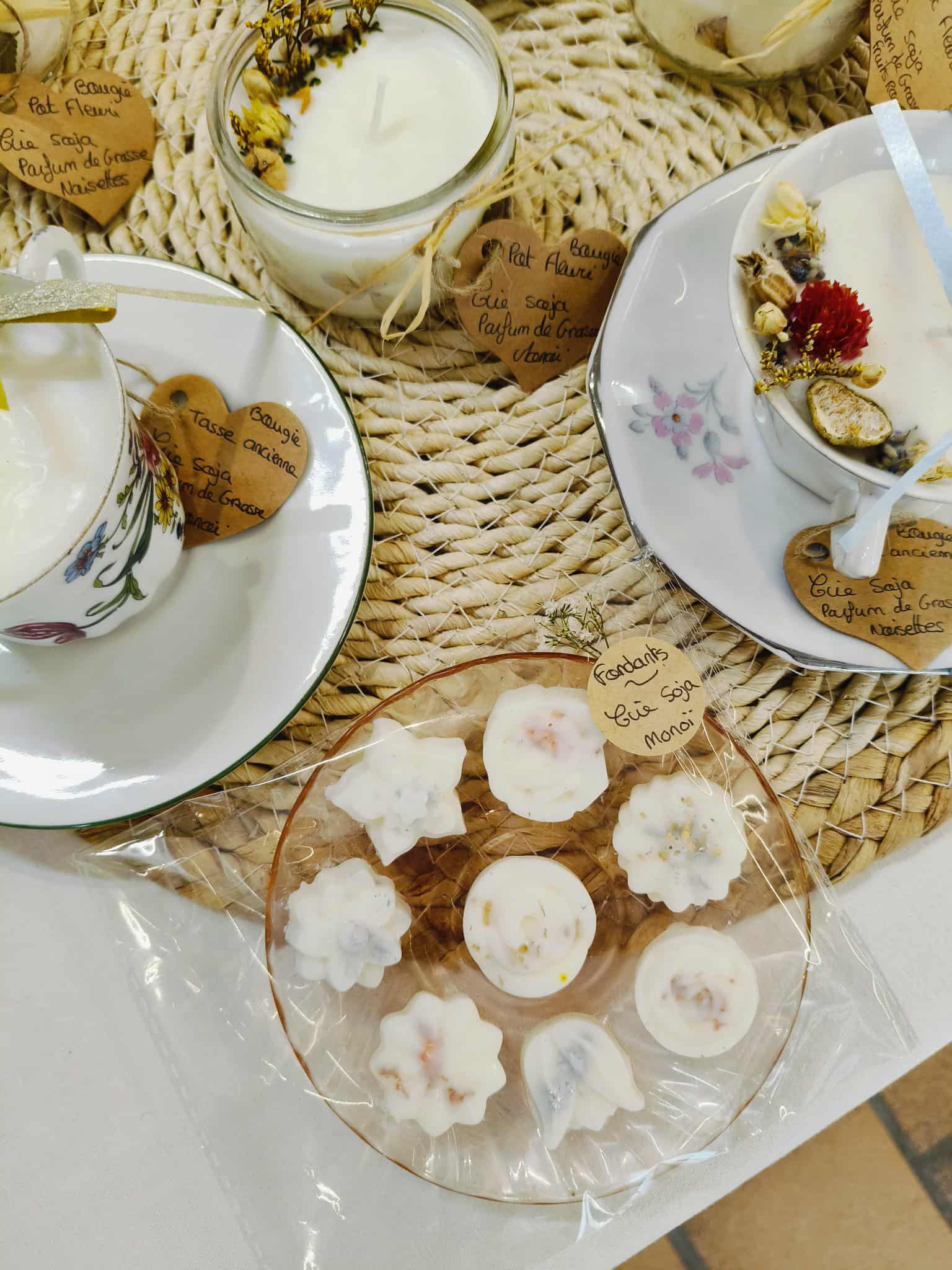 Assiettes de 8 Fondants parfumés