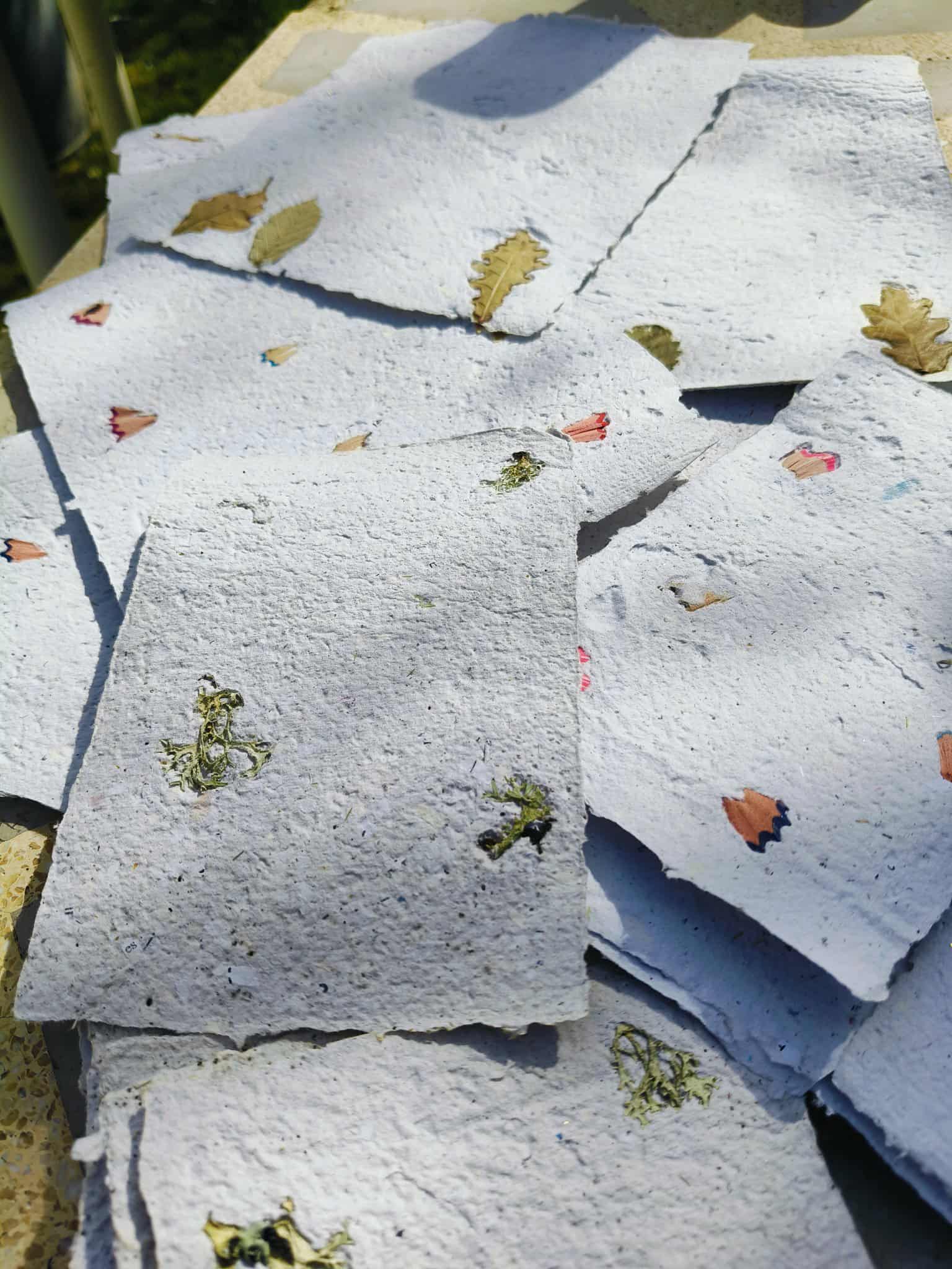 Carnet papier artisanal