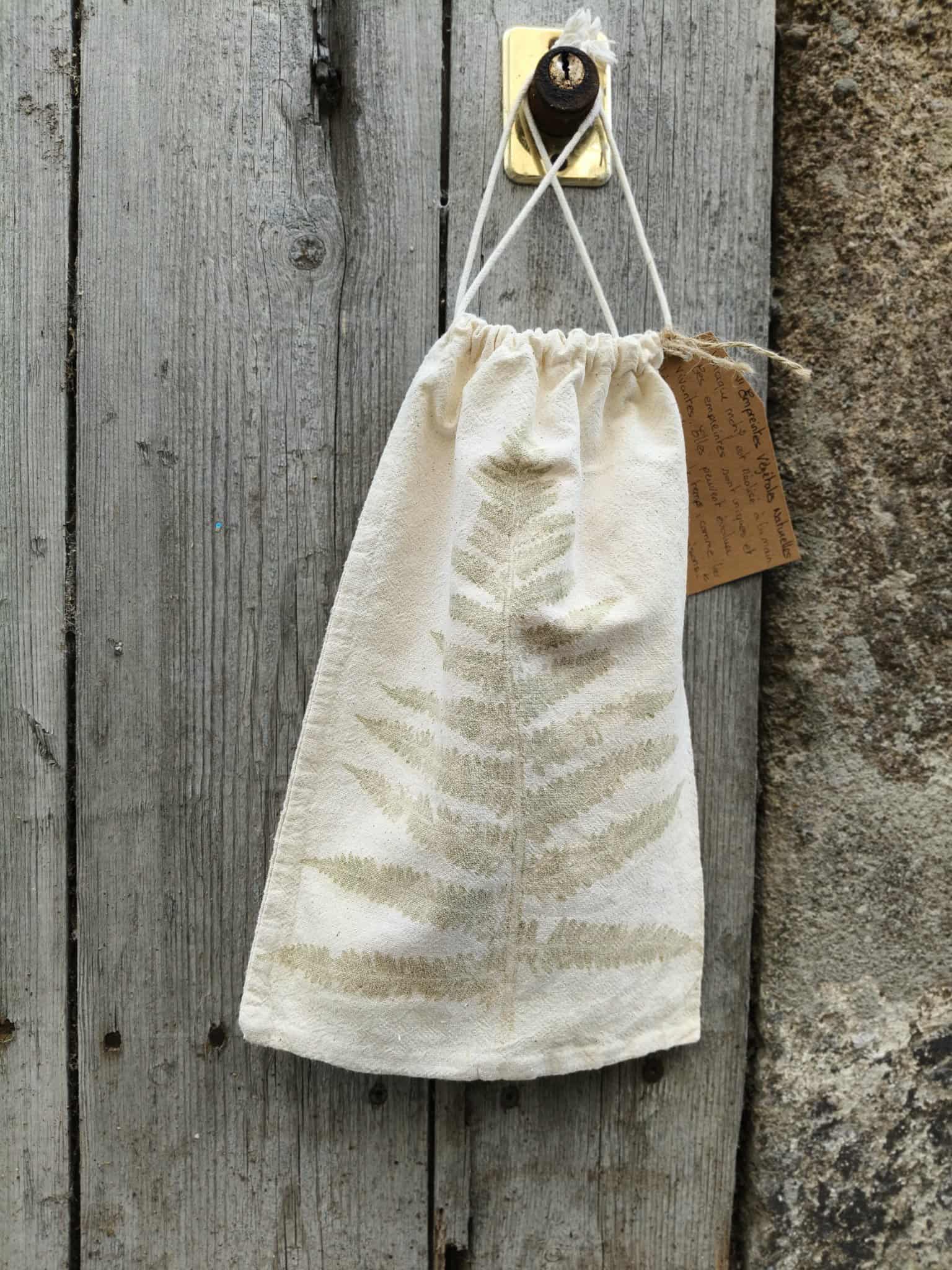 Pochon Empreinte végétale