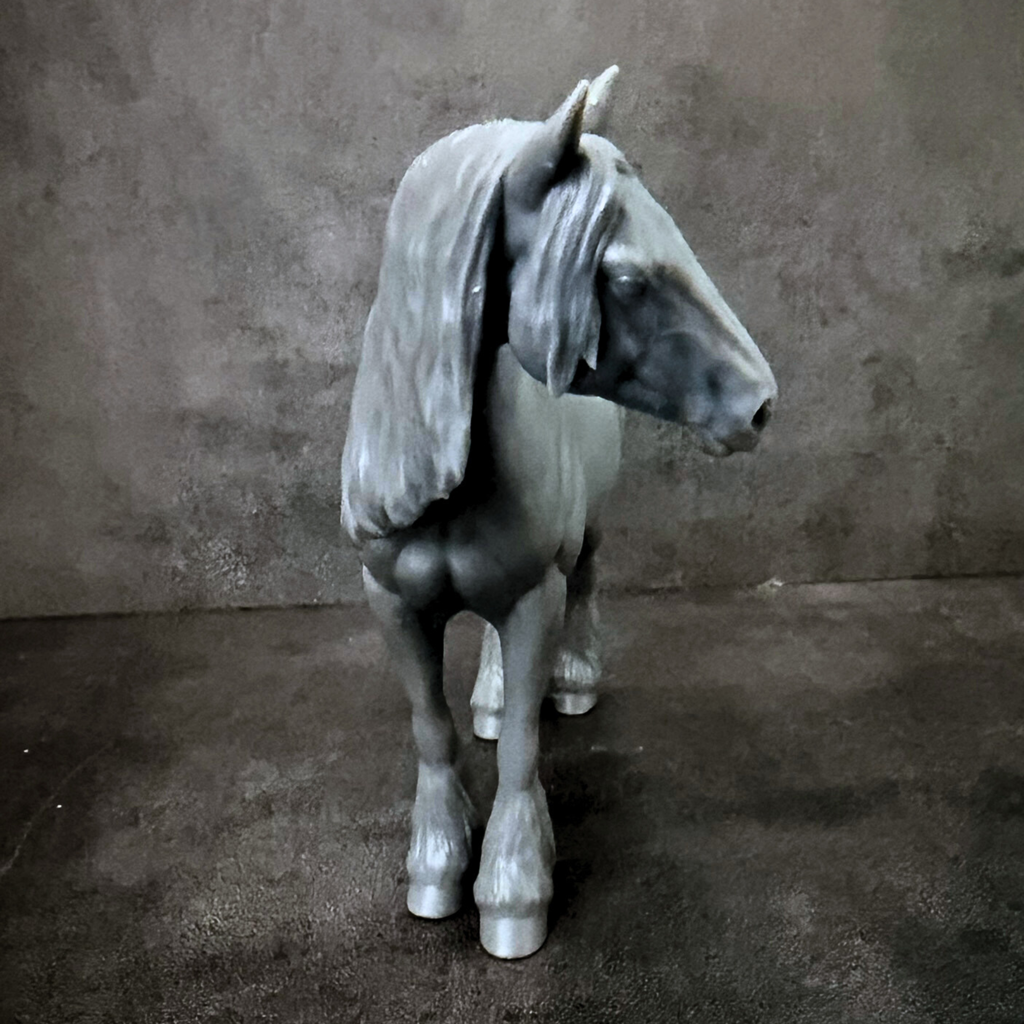 Irish Cob Mare by Carola Funder — Ready-to-Ship Studio Edition - 1:12 Scale