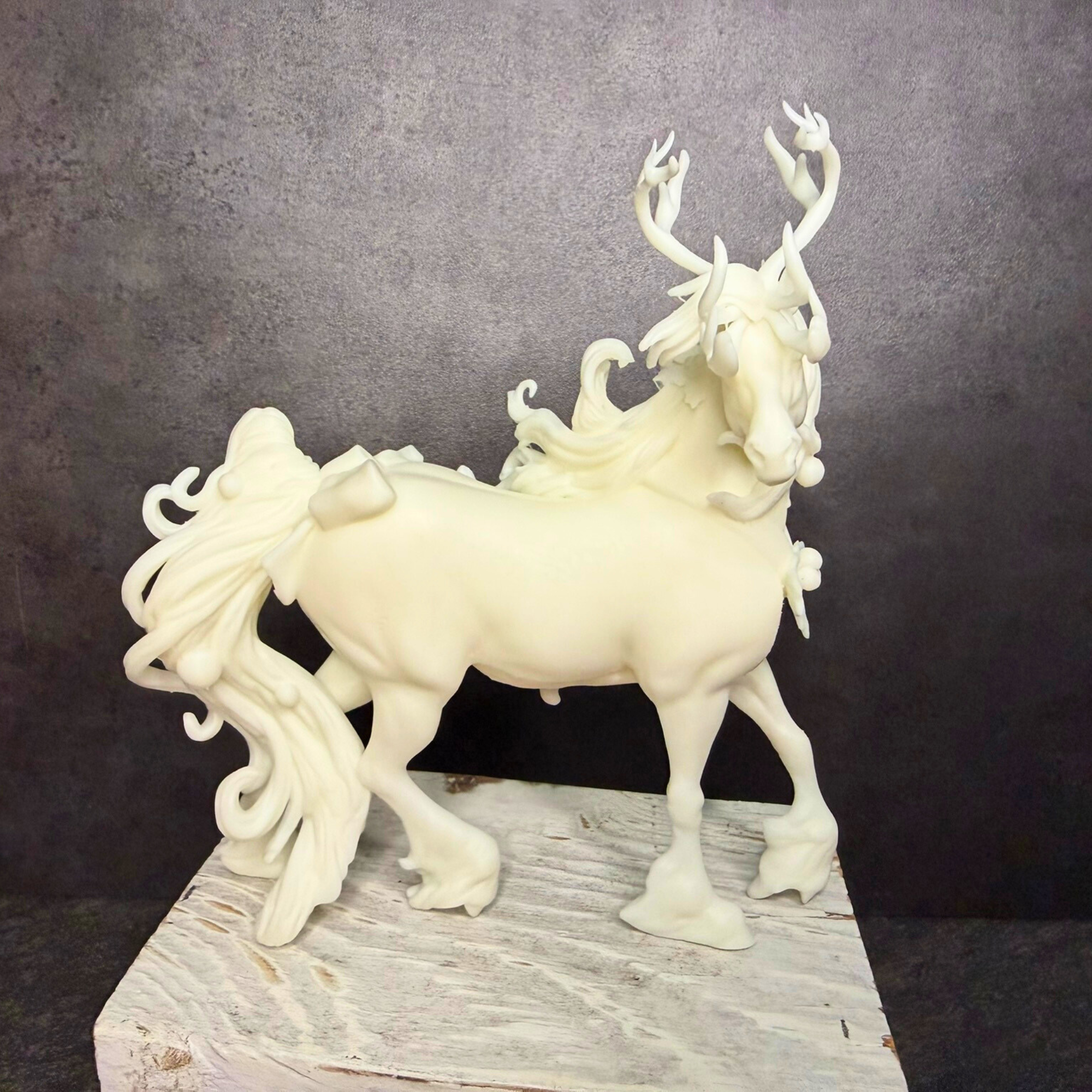 Mrs. Claus - Holiday Antlered Mare