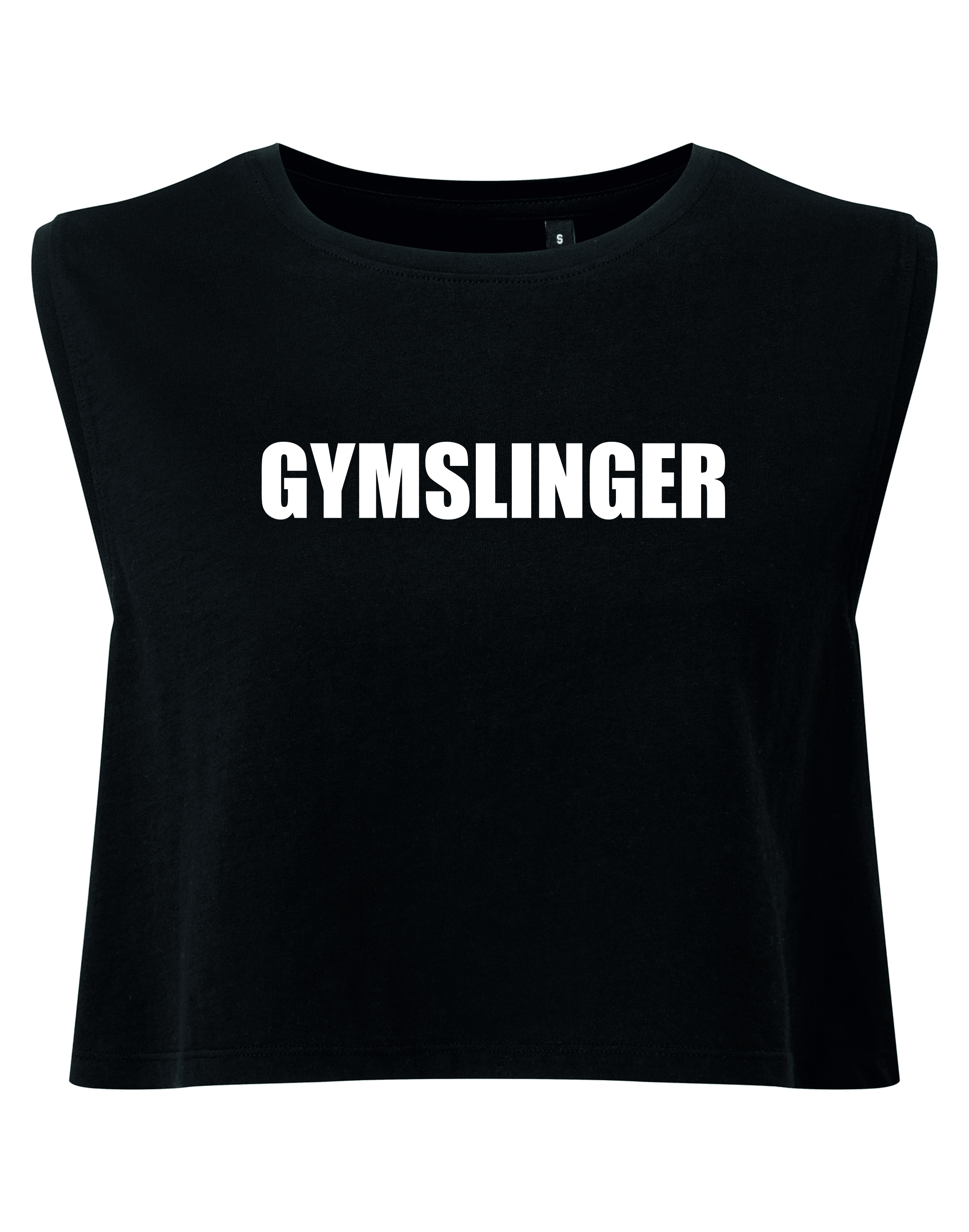 Women’s Gymslinger organic crop tank