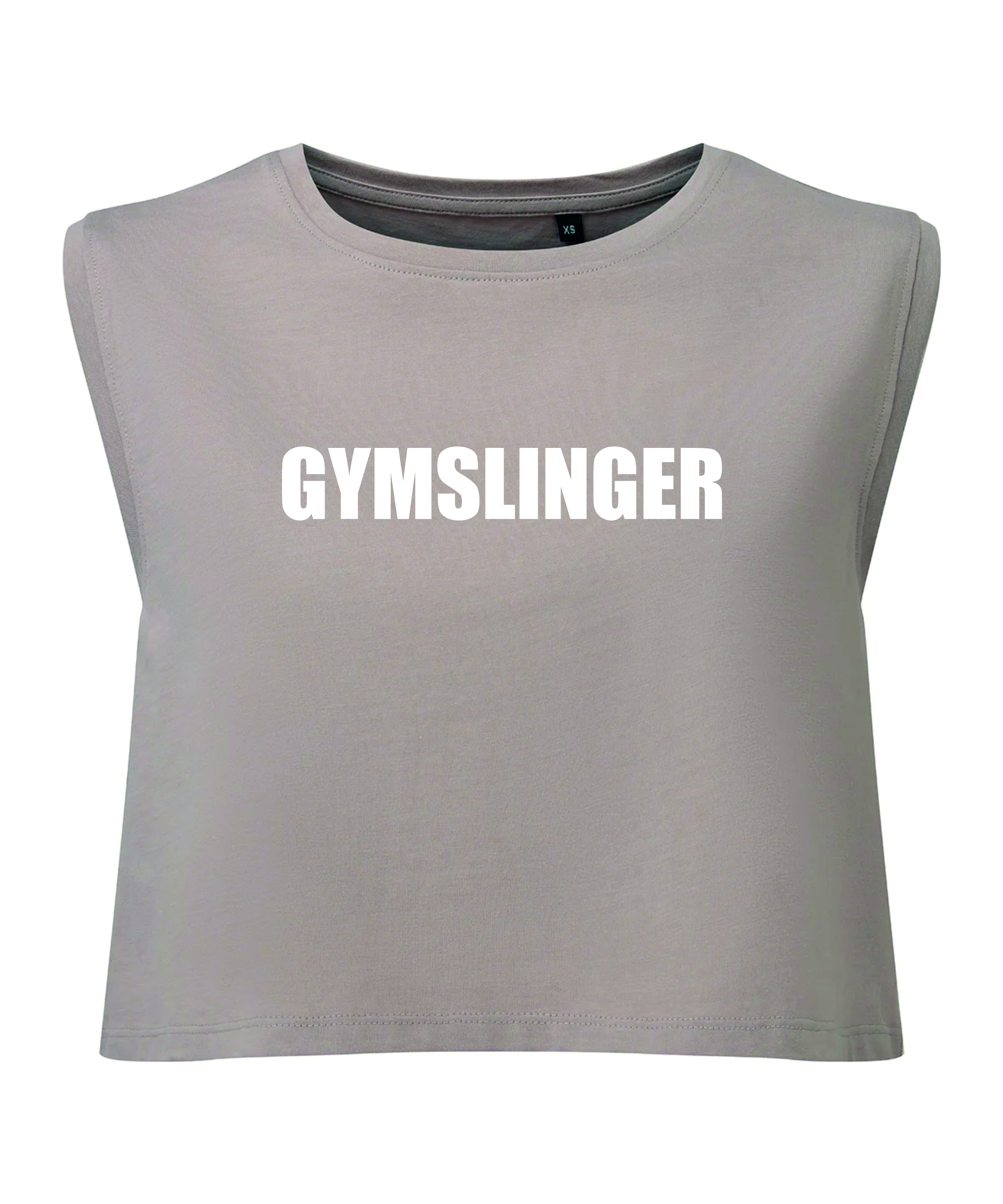 Women’s Gymslinger organic crop tank