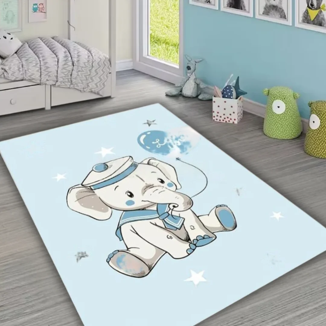Dečiji tepih – slonče sa balonom (120 x 180cm)