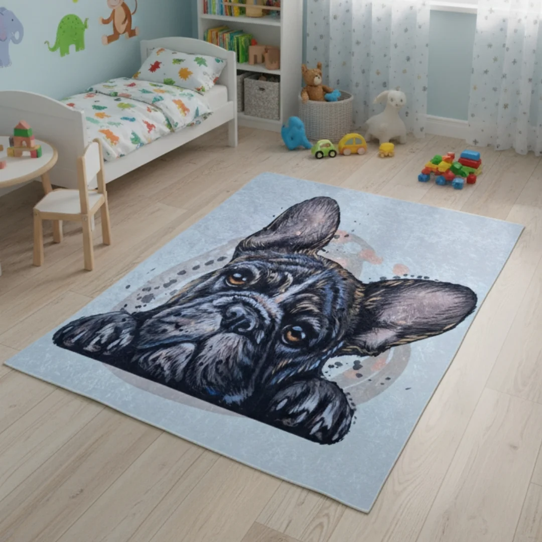 Dečiji tepih – Francuski buldog  (120 x 180cm)