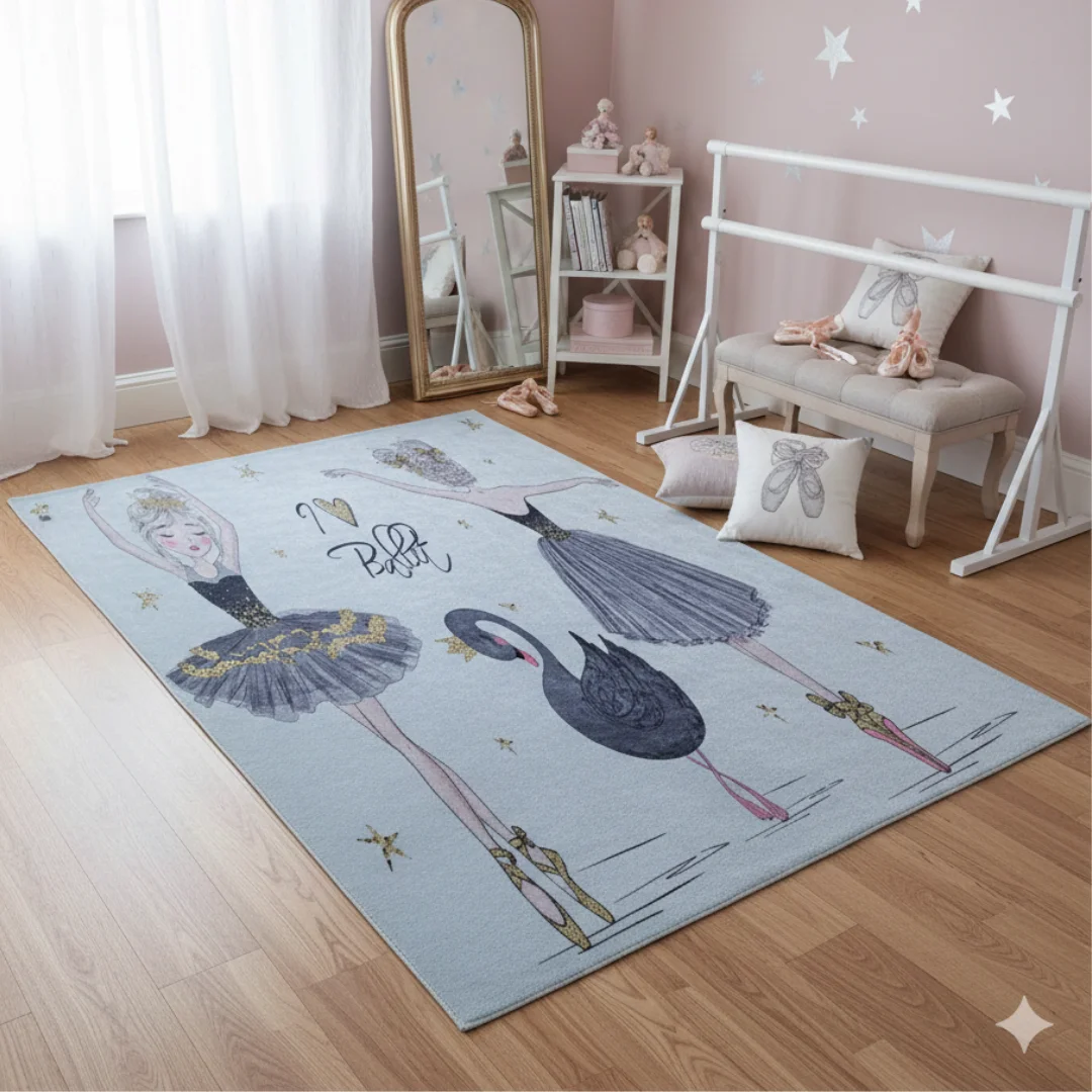 Dečiji tepih – balerine (120 x 180cm)