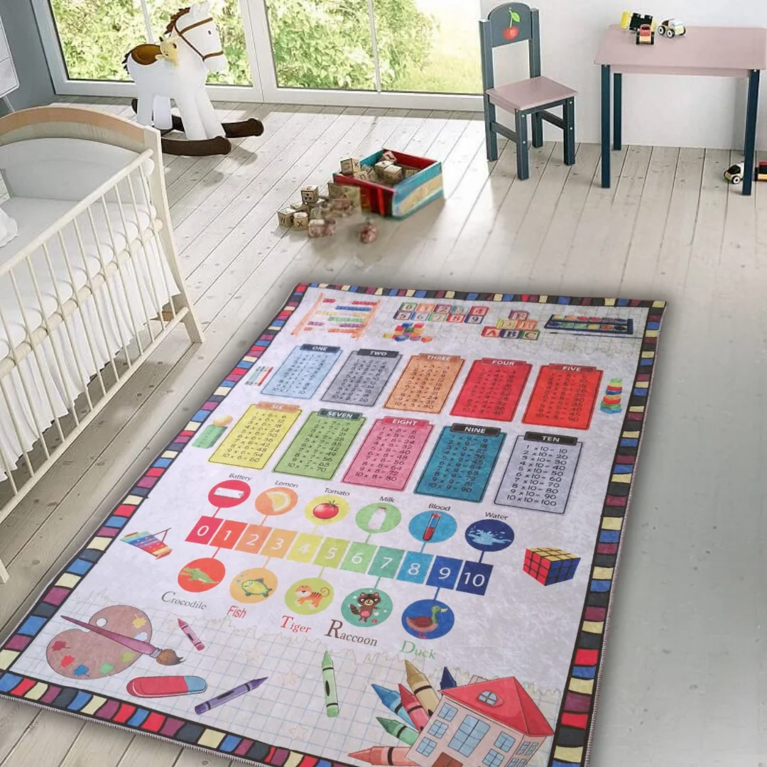 Dečiji tepih – edukativni dezen (120 x 180cm)
