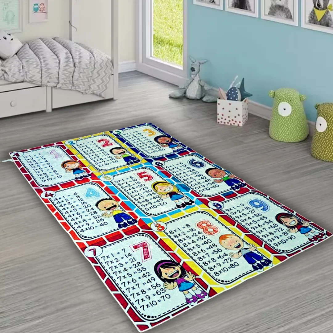 Dečiji tepih – tablica množenja (120 x 180cm)