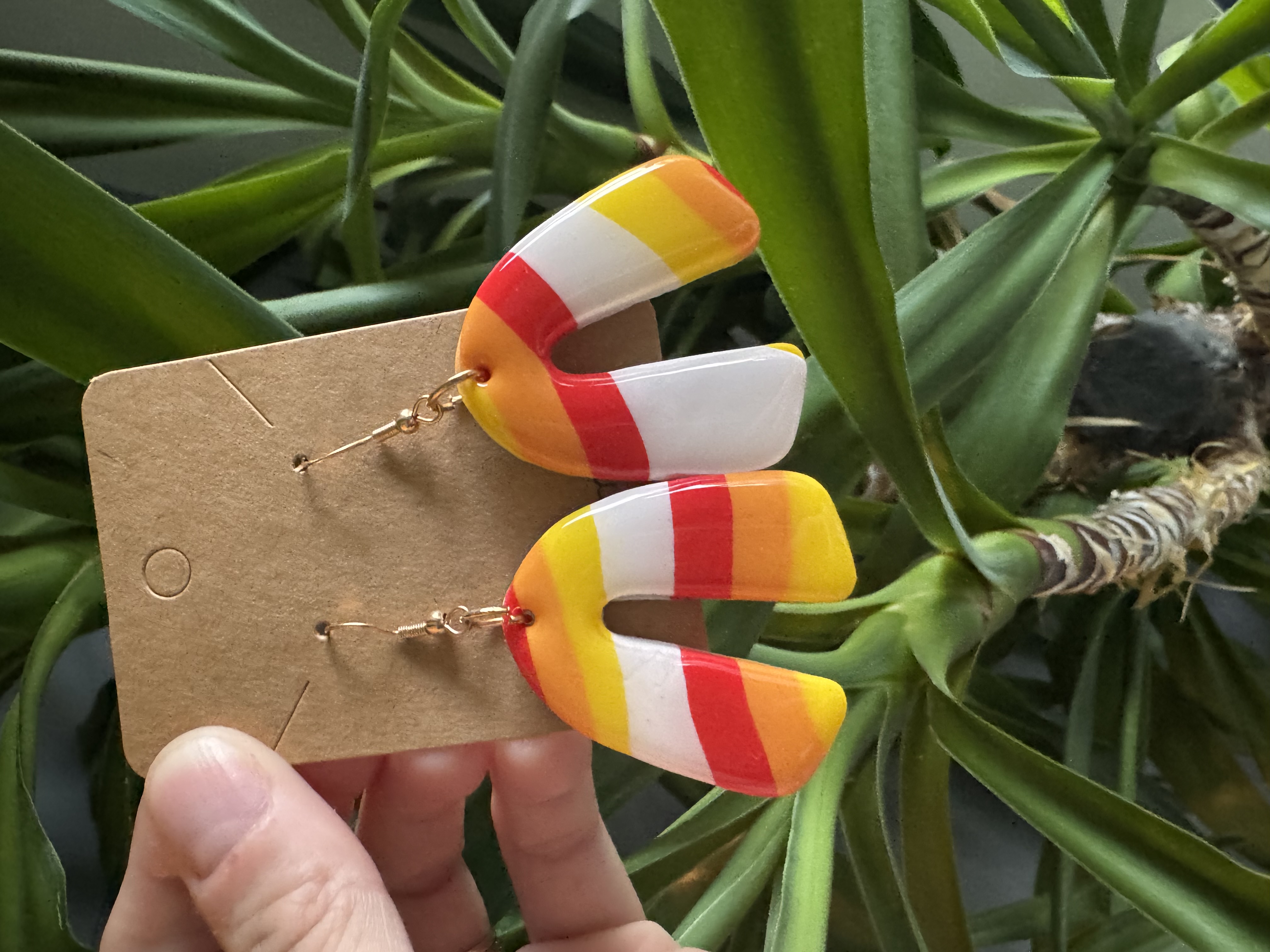 Colourful Fruit Salad Inspired Summer Earrings