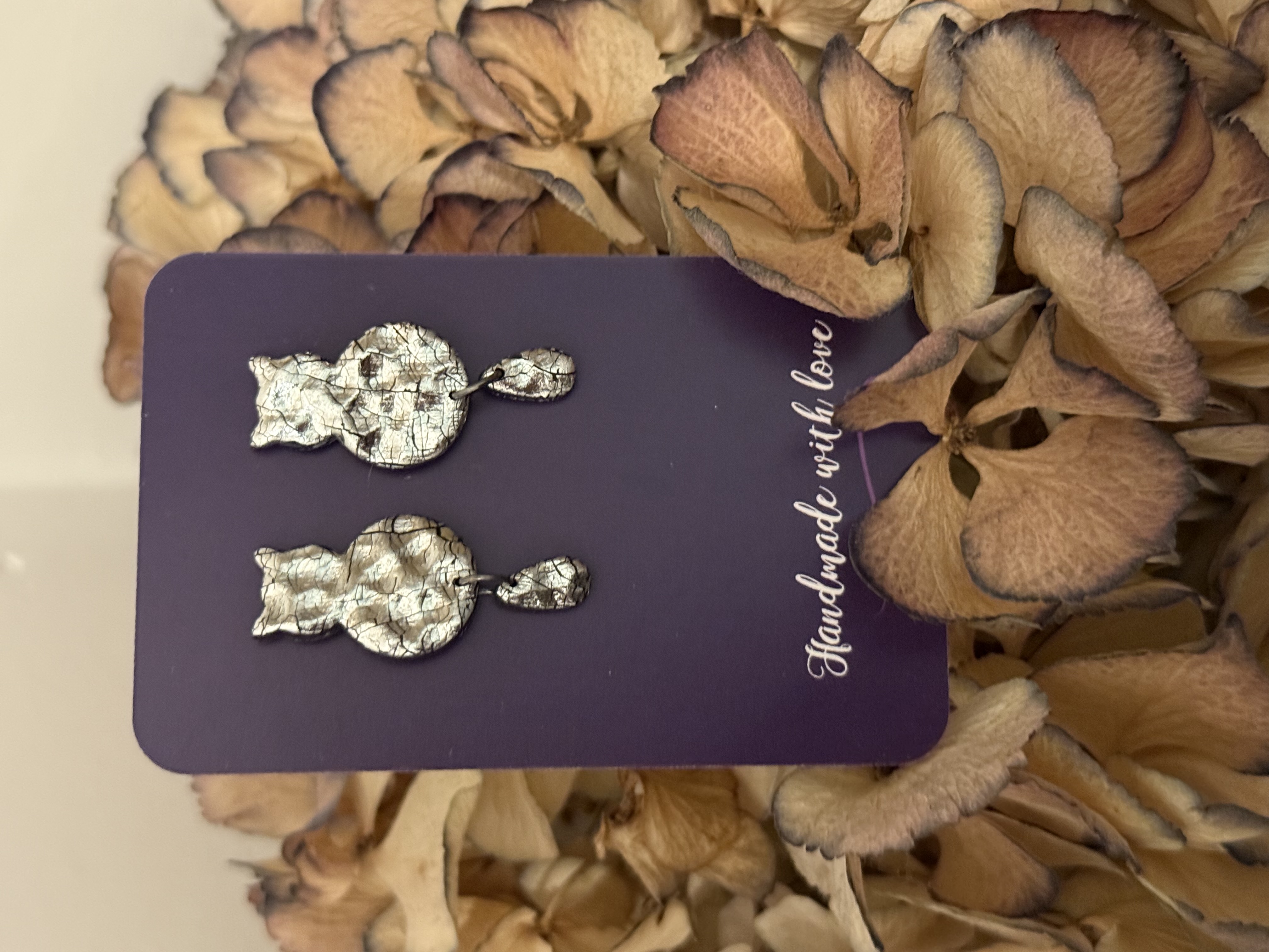 Handmade Cat Earrings