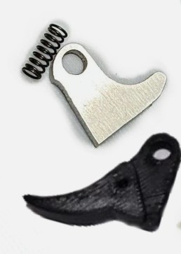 GL0CK ACTIVE RESET TRIGGER V2 FLAT OR CURVED SHOE ROUNDED TIP GEN 1-5 ALL MODELS