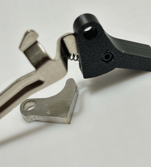 GL0CK ACTIVE RESET TRIGGER V2 FLAT OR CURVED SHOE ROUNDED TIP GEN 1-5 ALL MODELS