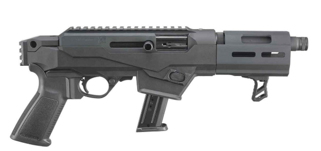 Ruger PC Charger 9mm Pistol  With Fully Adjustable FRT 