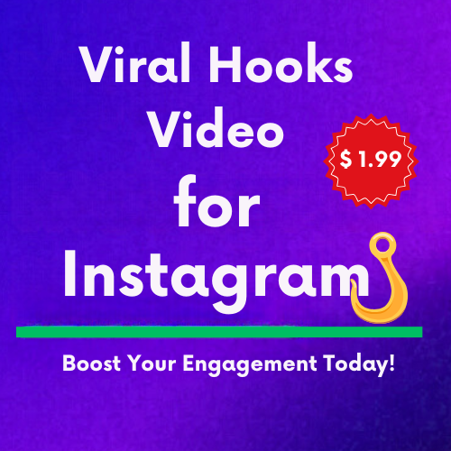 Get Viral Hook Videos for Instagram at Just $1.99