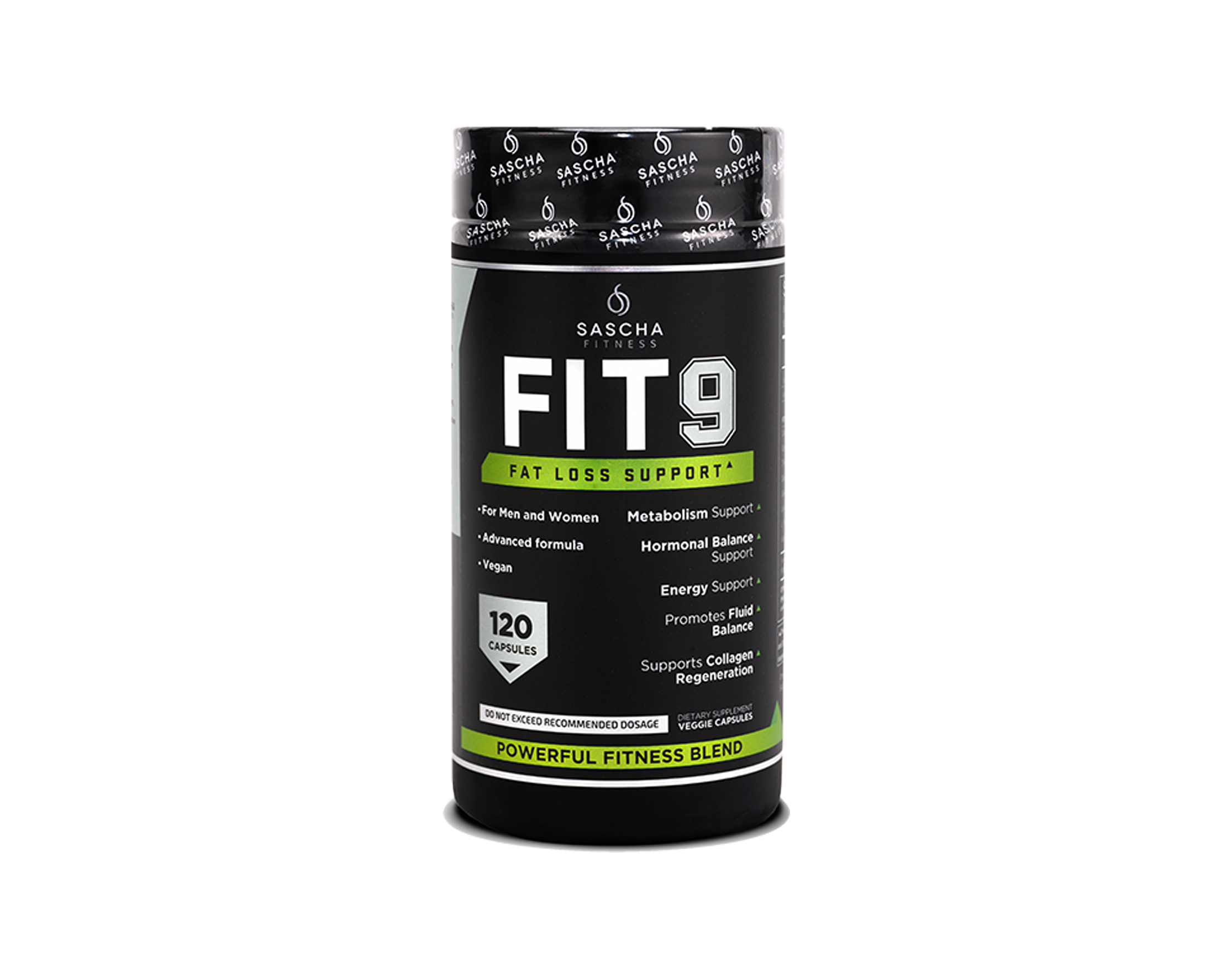 FIT 9 GENERICO SASCHA FITNESS  120 CAP
