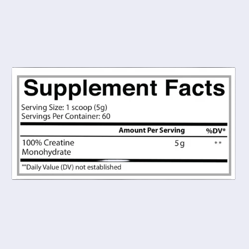 Creatine Monohydrate Angry Supplements