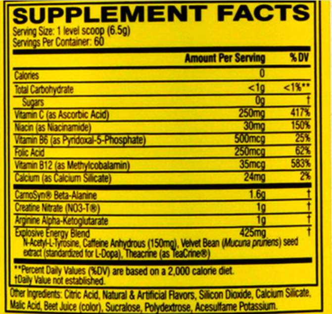 Cellucor C4 Original Pre-Workout