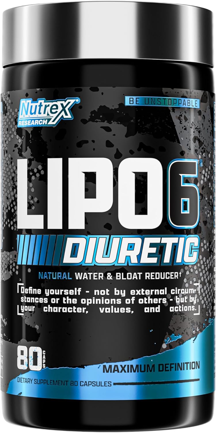 LIPO 6 BLACK DIURETIC NUTREX 80 CAP