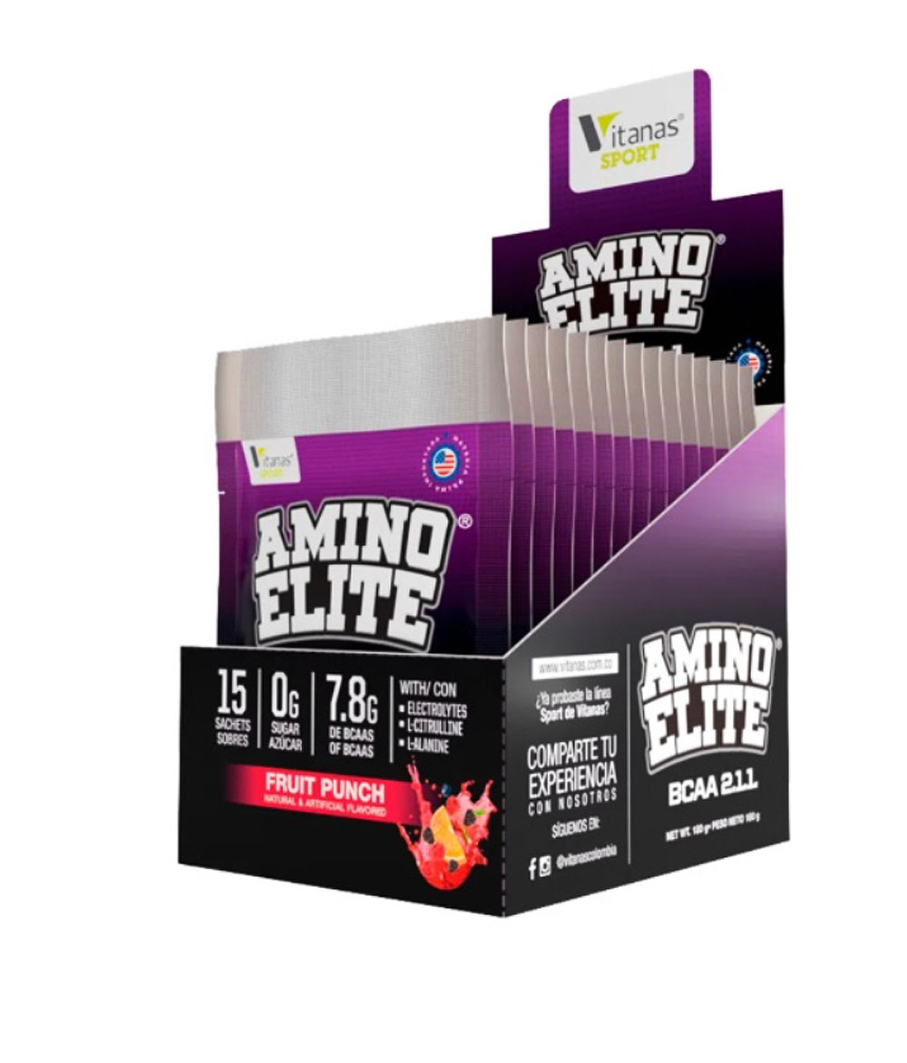 AMINO ELITE VITANAS 15 SOBR