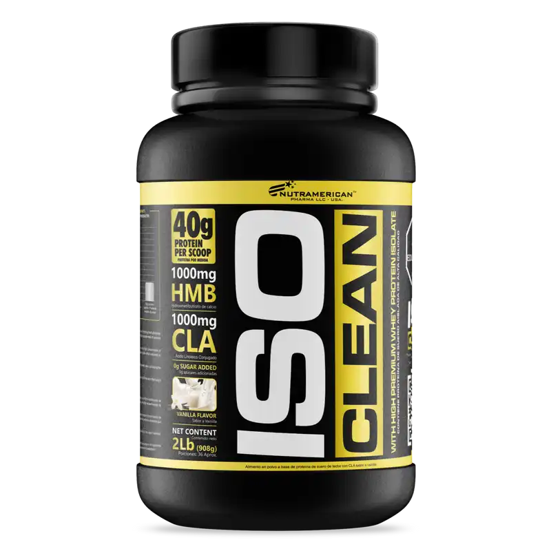 ISO CLEAN NUTRAMERICAN PHARMA UPS 2 LB