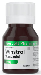 WINSTROL  10 MG 100 TABLETAS