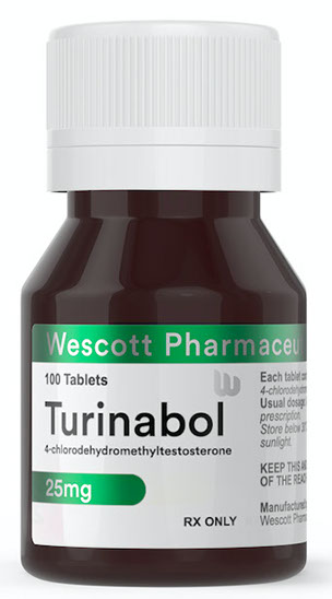 TURINABOL 25 MG 100 TABLETAS