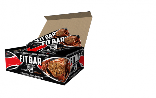 FIT BAR NUTRAMERICAN PHARMA UPS 12 BARRAS