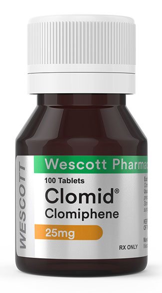 CLOMID  25 MG 100 TABLETAS