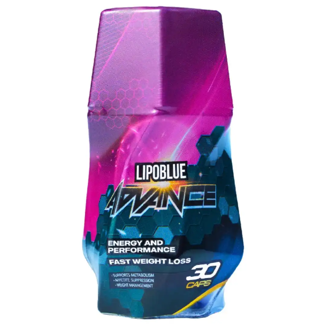 LIPOBLUE ADVANCE QUEMADORES DE GRASA 30 CAP