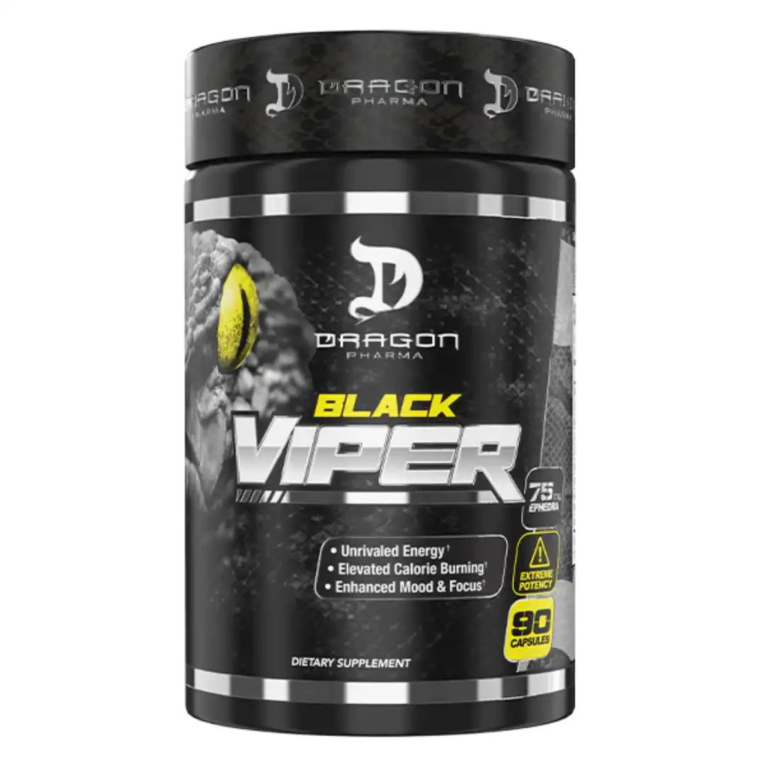 BLACK VIPER  DRAGON PHARMA 90 CAP 