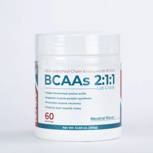 BCAA 2:1:1 RAW LAB GRADE 60 SERV