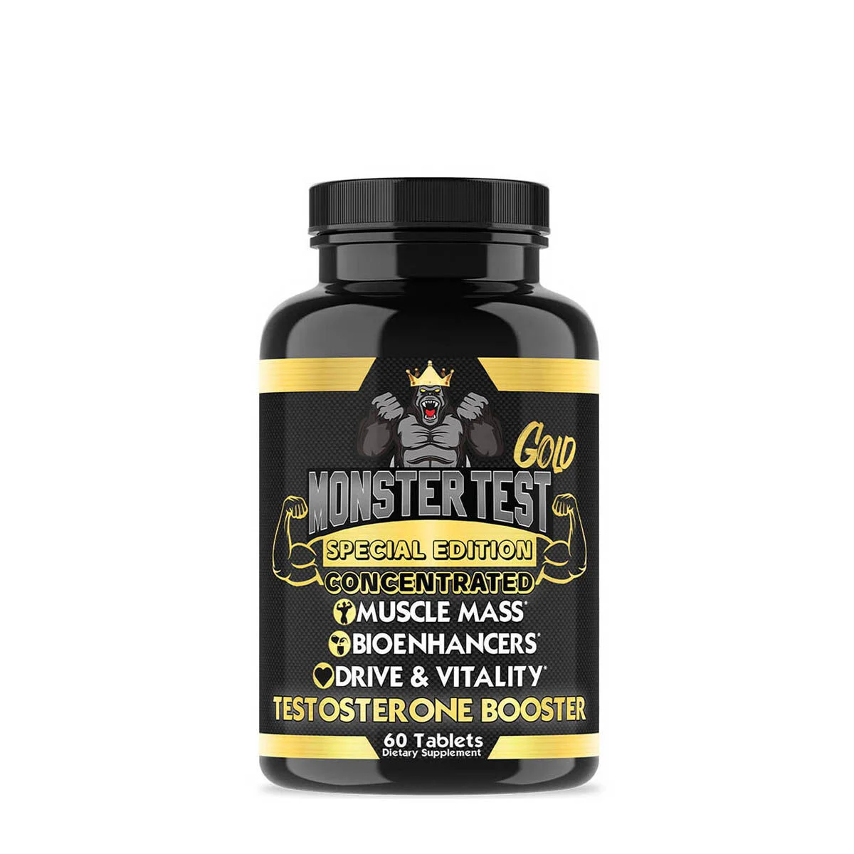 MONSTER TEST GOLD  ANGRY SUPPLEMENTS 60 TAB