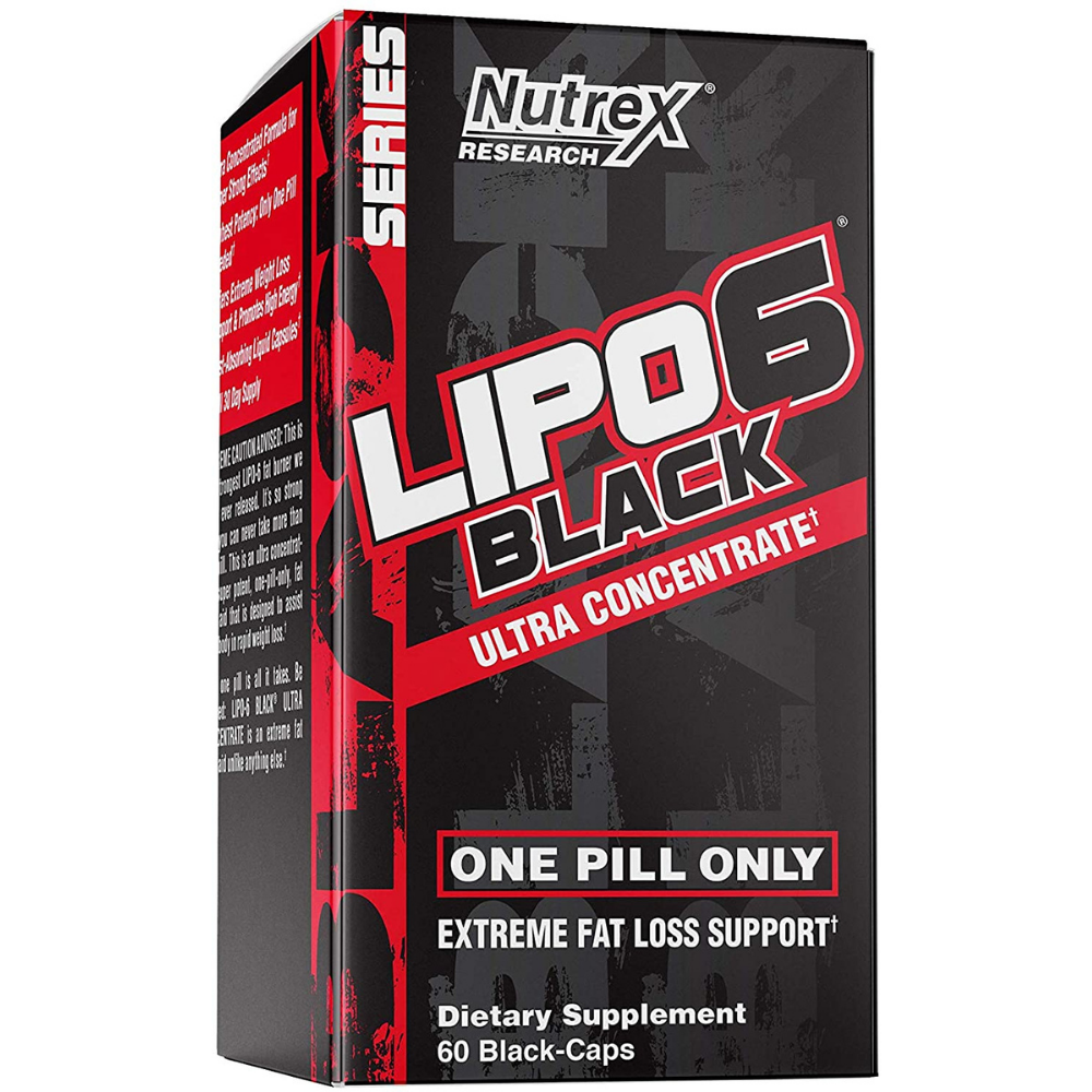 LIPO 6 BLACK U/C NUTREX 60 CAP