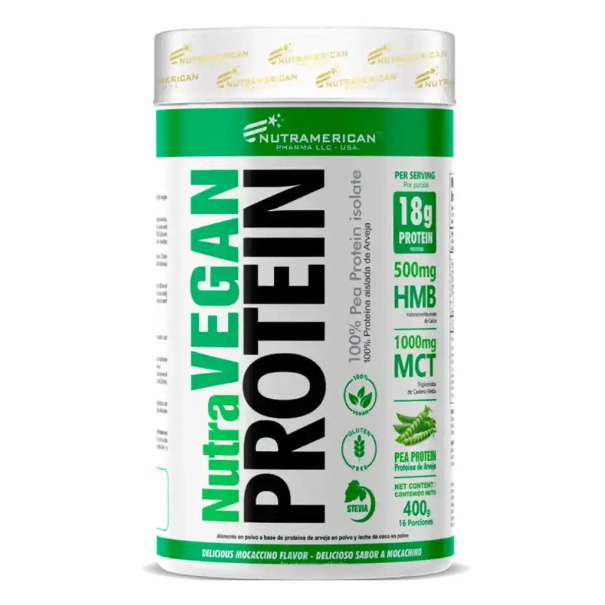 NUTRA VEGAN NUTRAMERICAN PHARMA UPS 400 GR
