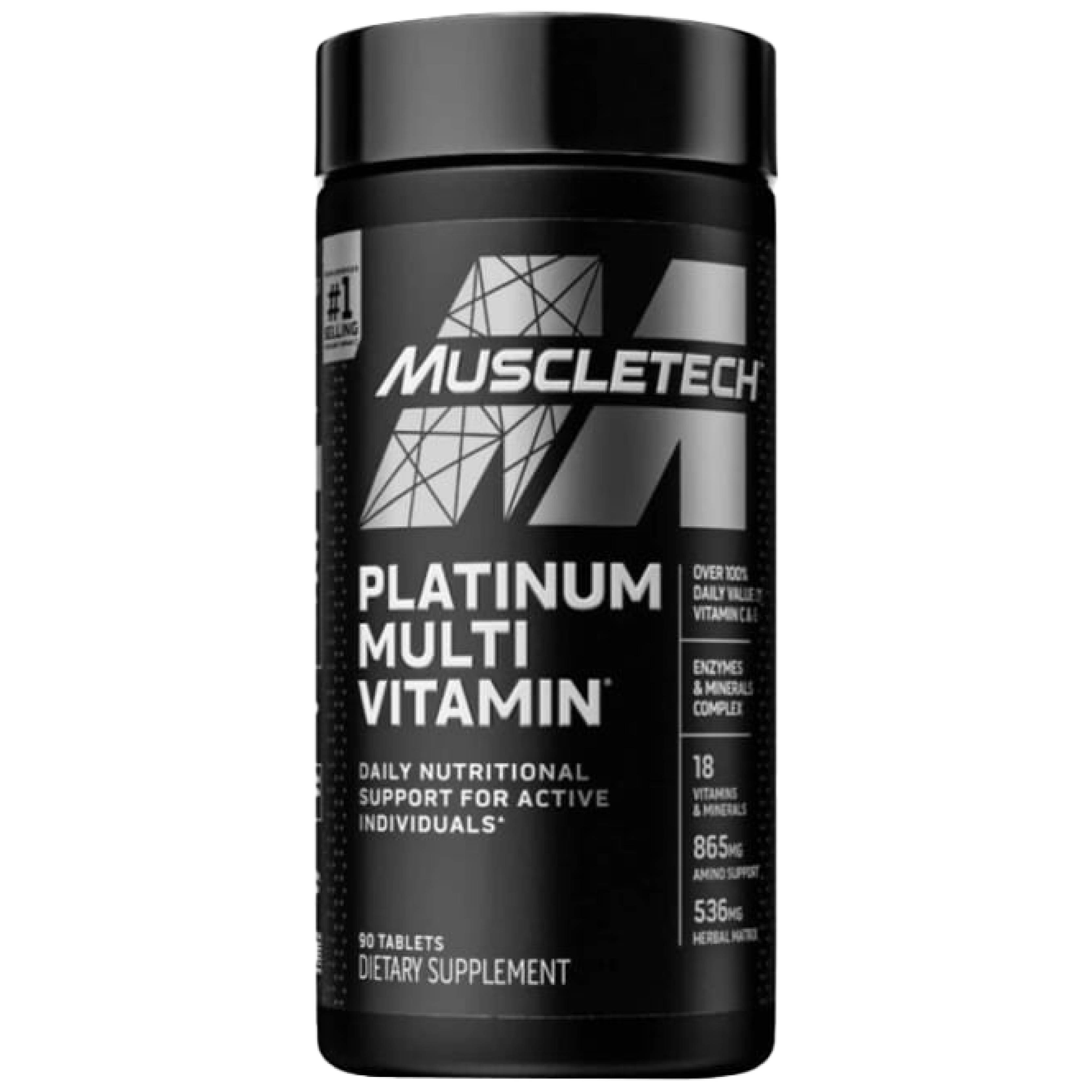 PLATINUM MULTIVITAMIN MUSCLETECH 90 CAP