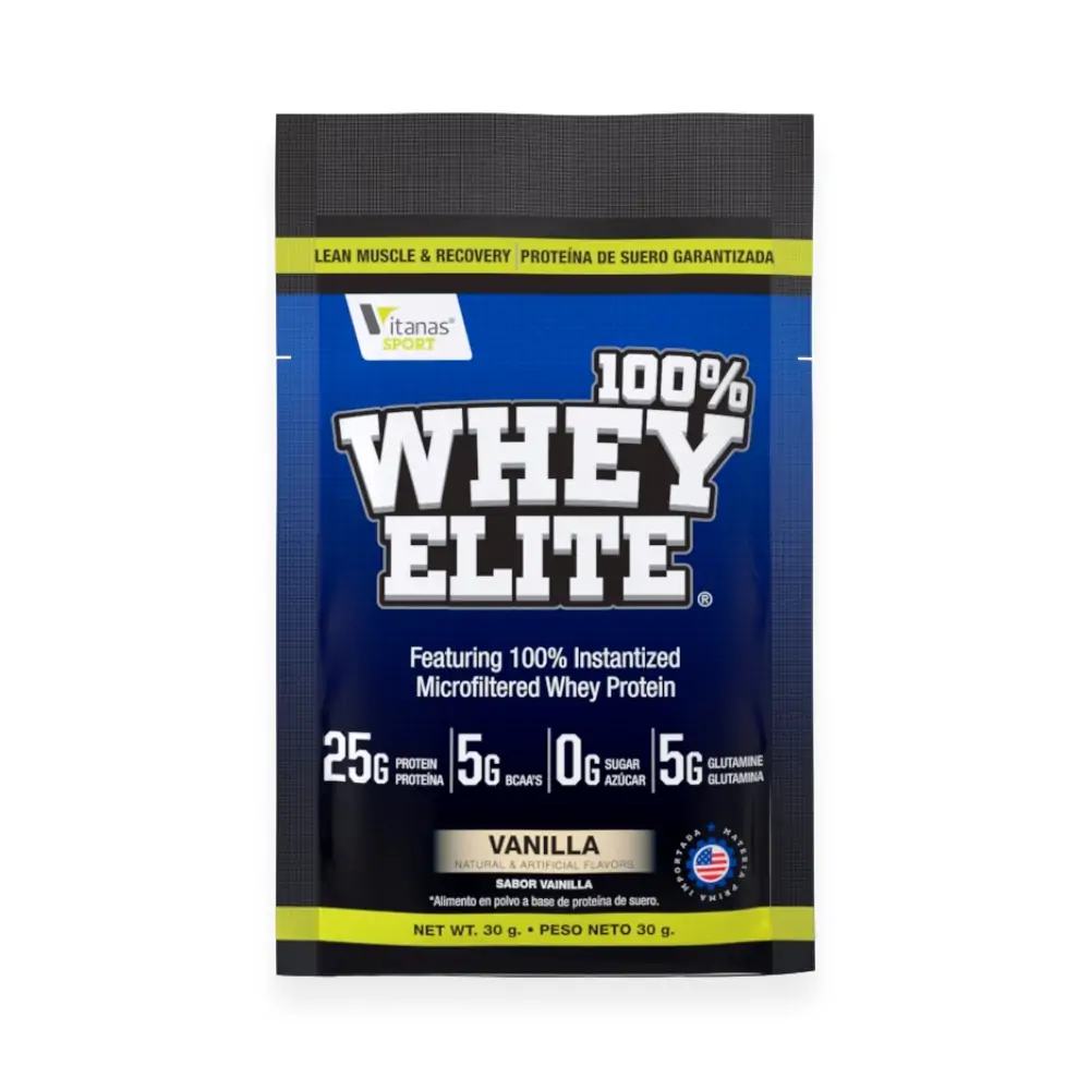 WHEY ELITE SACHETS VITANAS