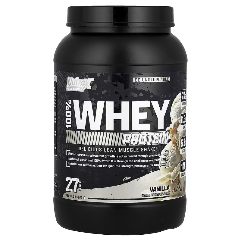 100% WHEY PROTEIN NUTREX
