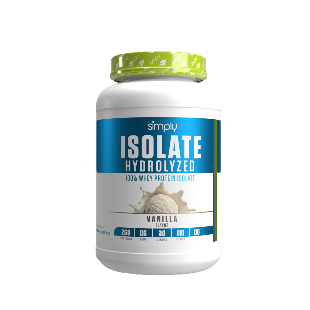 ISOLATE HYDROLYZED SIMPLY VITAMINS 5 LB