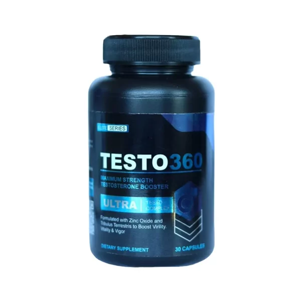 TESTO 360 BLACK PRECURSORES DE TESTOSTERONA 30 CAP