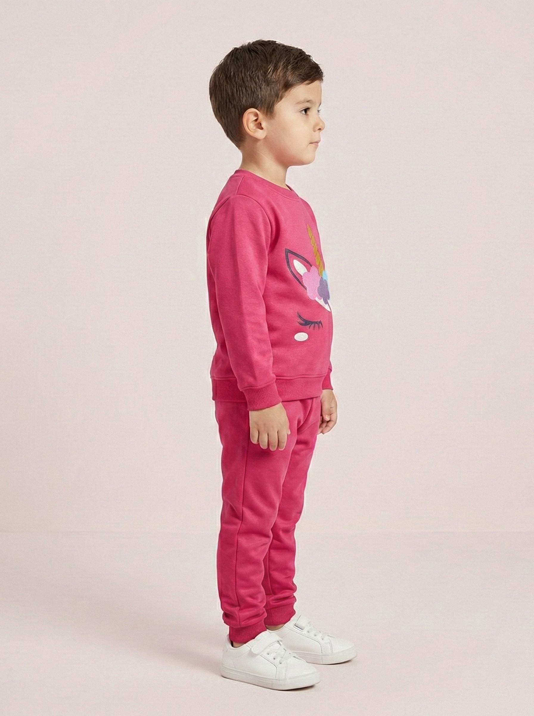 Fun Face Design Shirt & Trouser Set