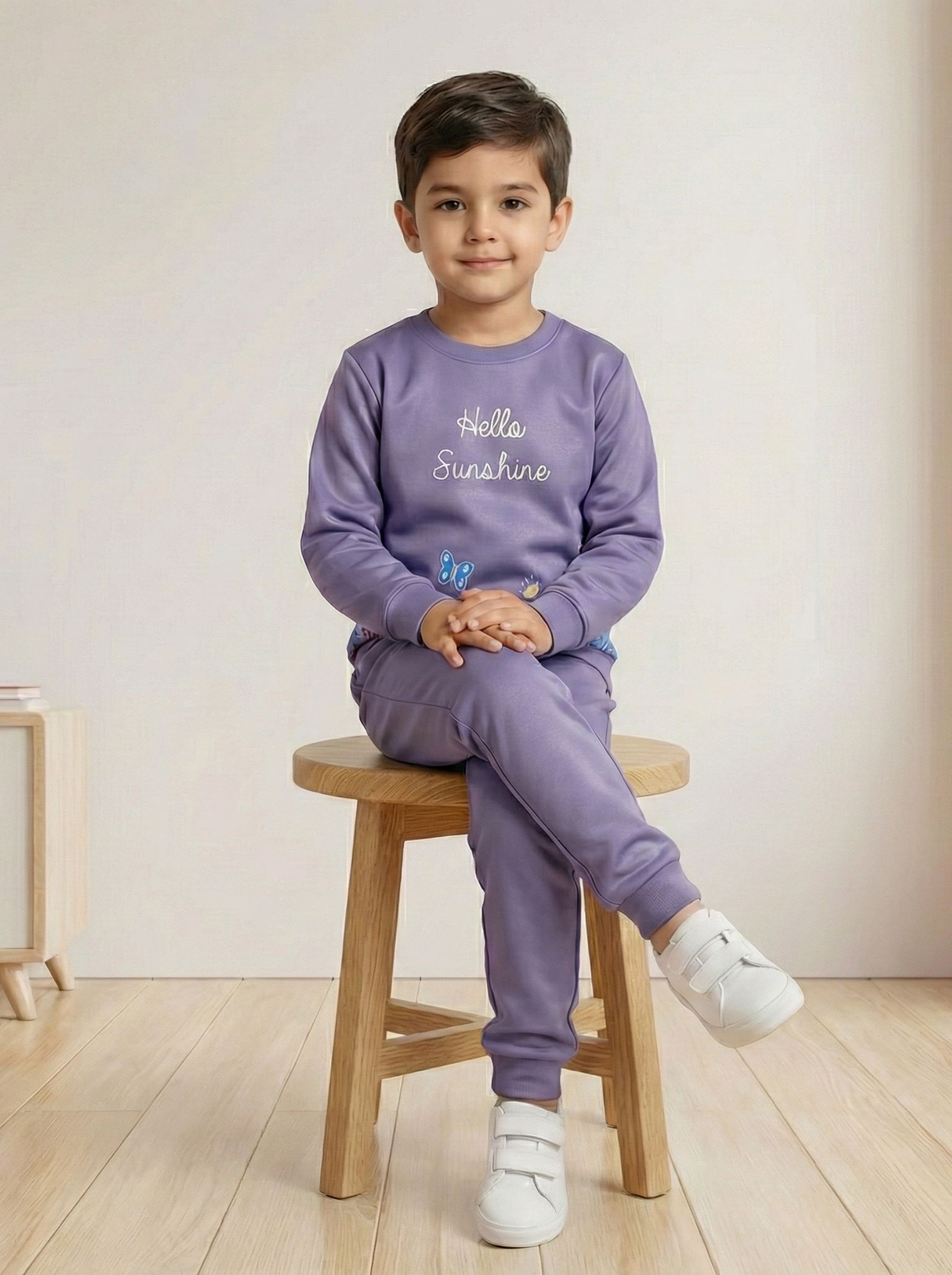 Children's Floral Print Outfit